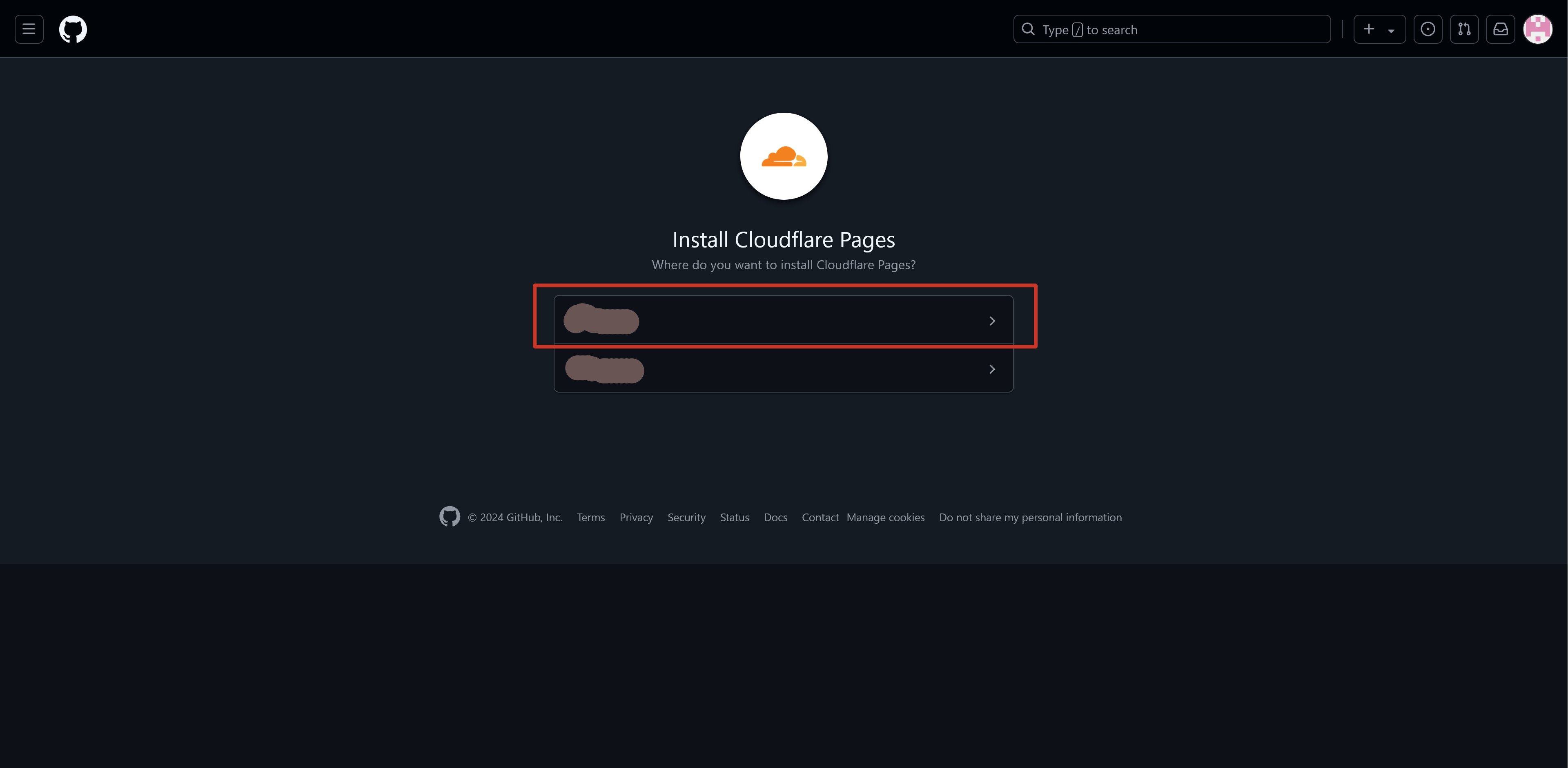 cloudflare install GitHub